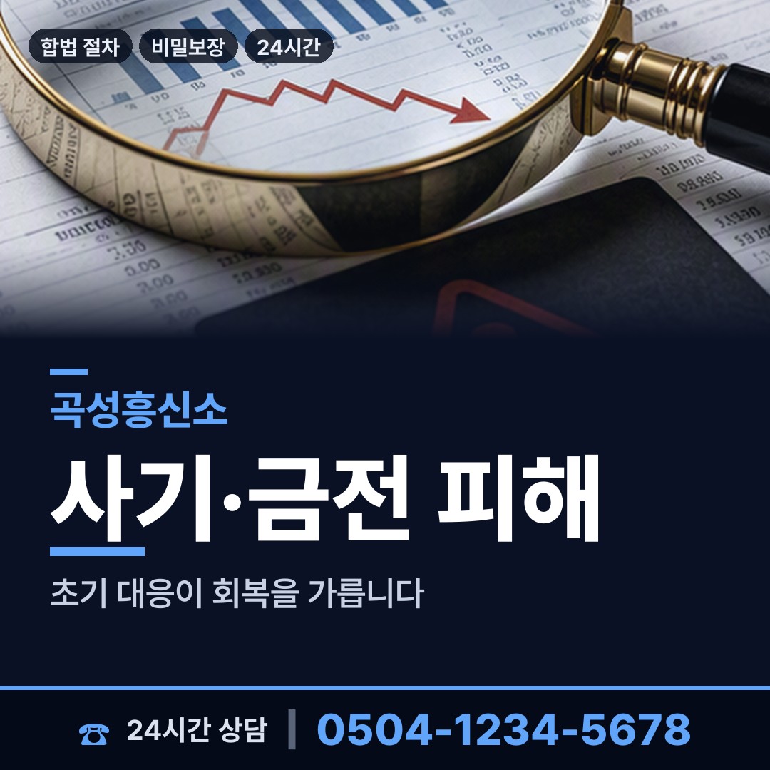 곡성 겸면 대기업조사 상담 안내